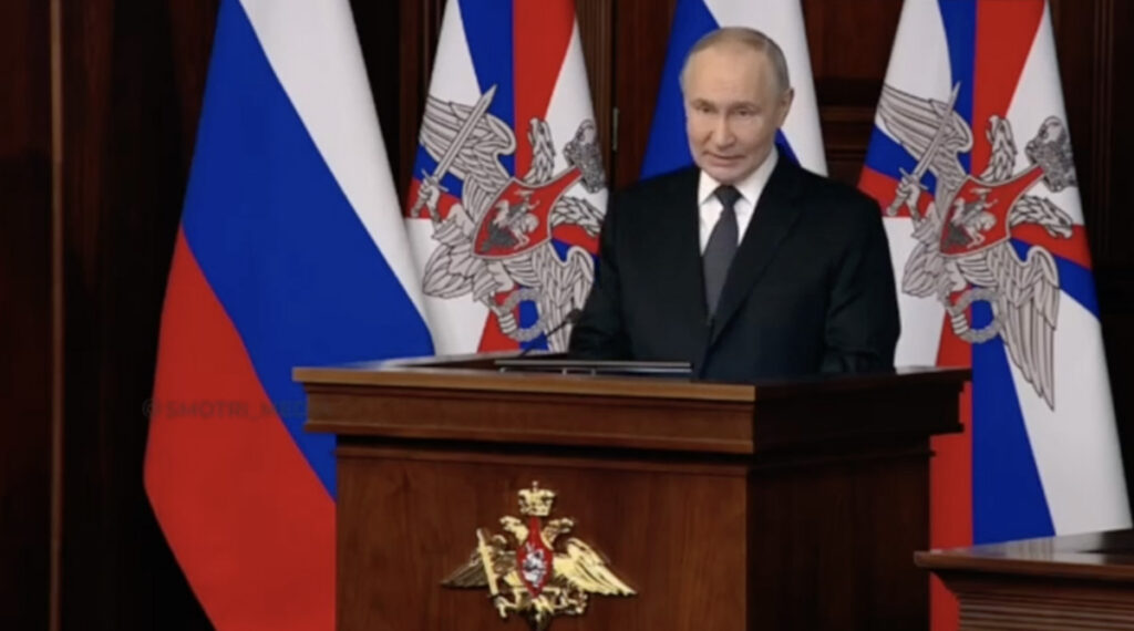 Putin: vabastame oma ajaloolised maad sõjaliste vahenditega