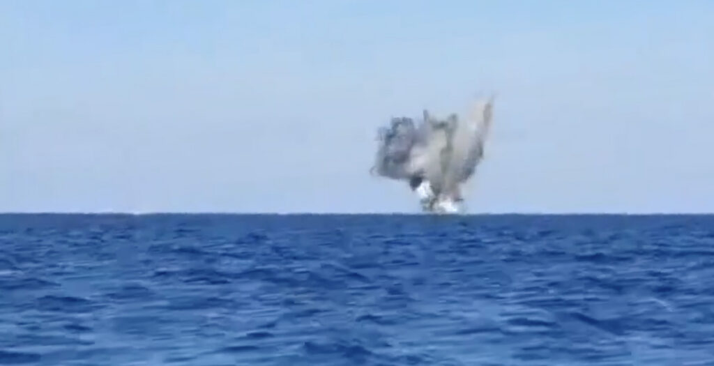 Rumeenia hävitas Mustal merel Ukraina/Briti meredrooni