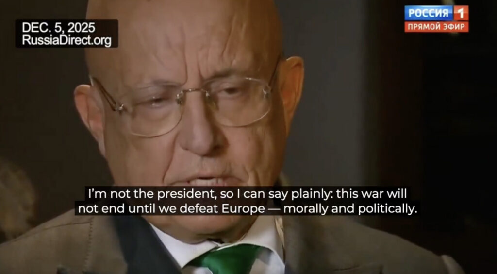 Putini usaldusmees ennustab Euroopale koledat tulevikku – ees ootab massiivne kättemaks