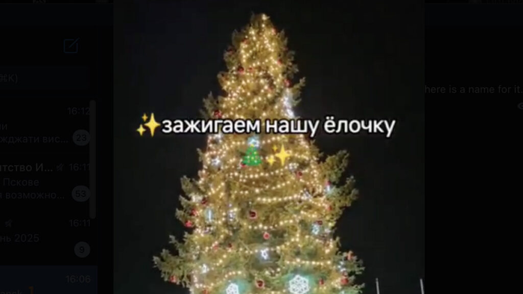 VIDEO: Eestis süttisid jõulukuusel küünlad, kui seda paluti vene keeles