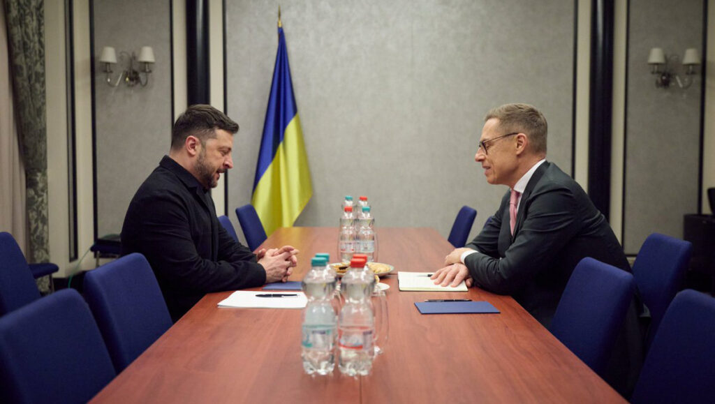 Soome president kohtus Berliinis Ukraina presidendiga