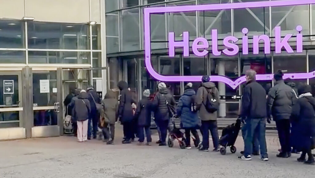 Erakordne olukord: inimesi saadeti Soome vaeste jõulupeolt tagasi, kuna toitu ei jätku kõigile