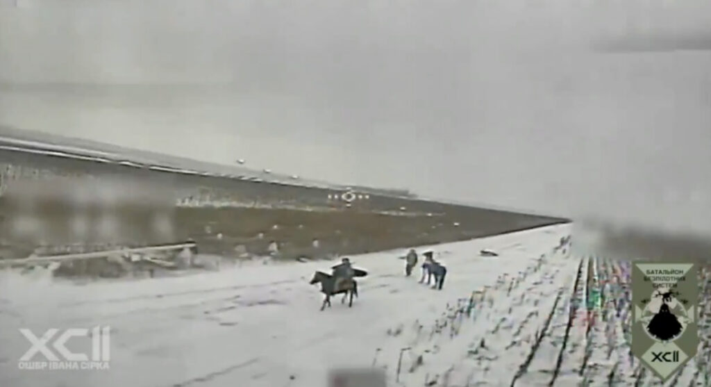 VIDEO: Ukraina droon tõmbas maha vene ratsaväelase