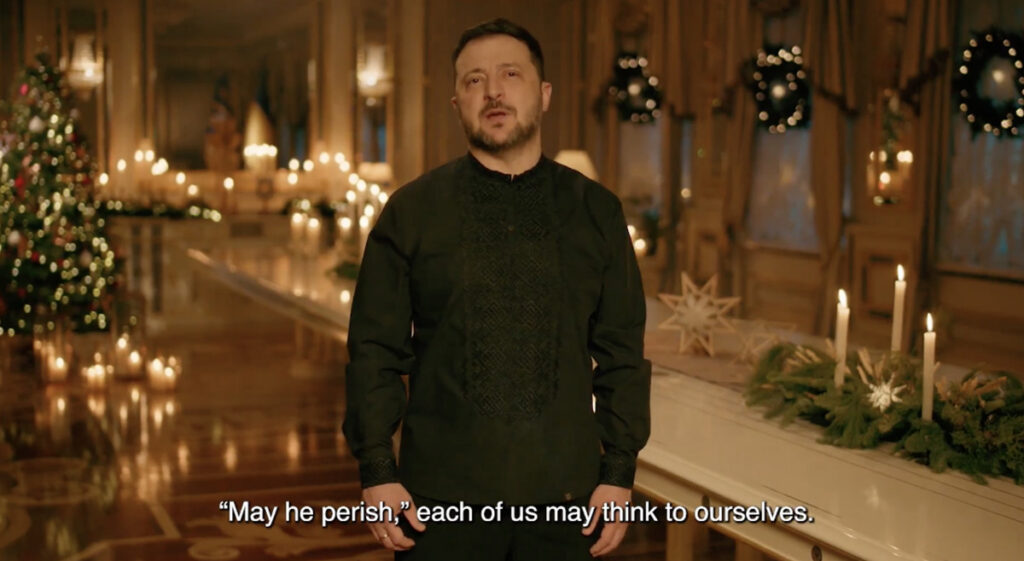 Ukraina presidendi jõulusoov: et Putin sureks