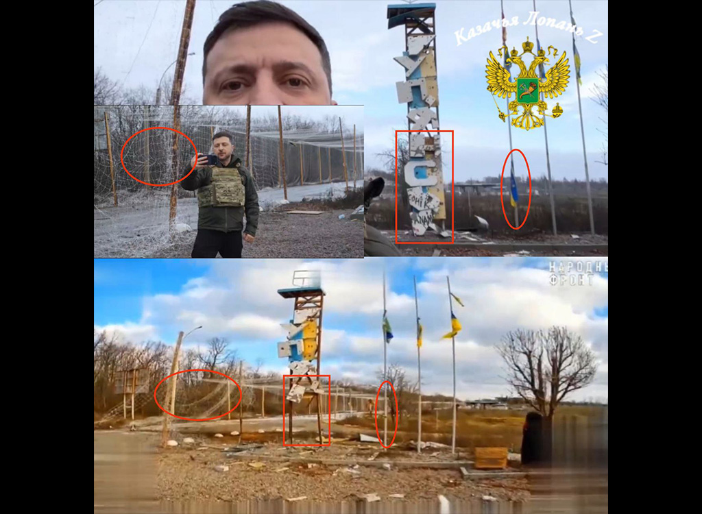 Venelased väidavad, et Ukraina presidendi video rindelinnast oli manipuleeritud