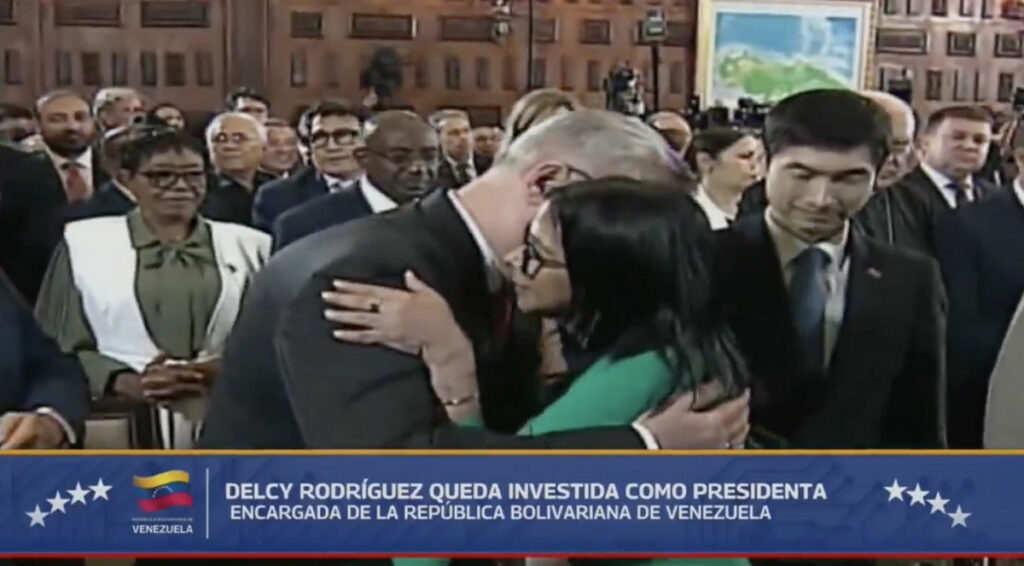 VIDEO: Venezuela uus president tervitas Hiina, Vene ja Iraani saadikuid