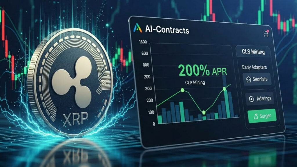 XRP sihthind 8 dollarit: kuidas CLS Miningu uued tehisintellekti lepingud võivad varajastele kasutajatele anda 200% aastas tootlust