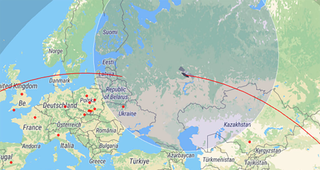 Soomes on ärevus: bussi suurune tükk kukub kosmosest Balti riikide peale