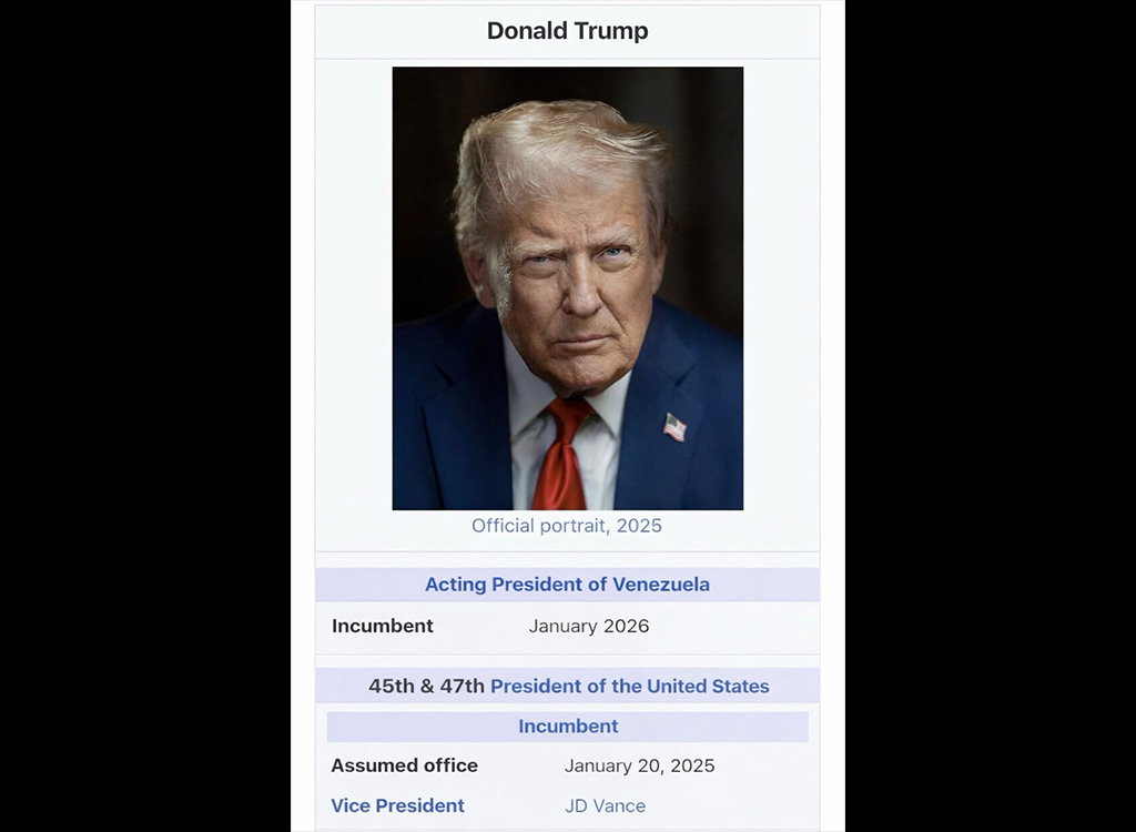 Trump kuulutas end Venezuela presidendiks