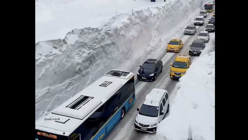 VIDEO: olukord Venemaal pärast suurt lumesadu