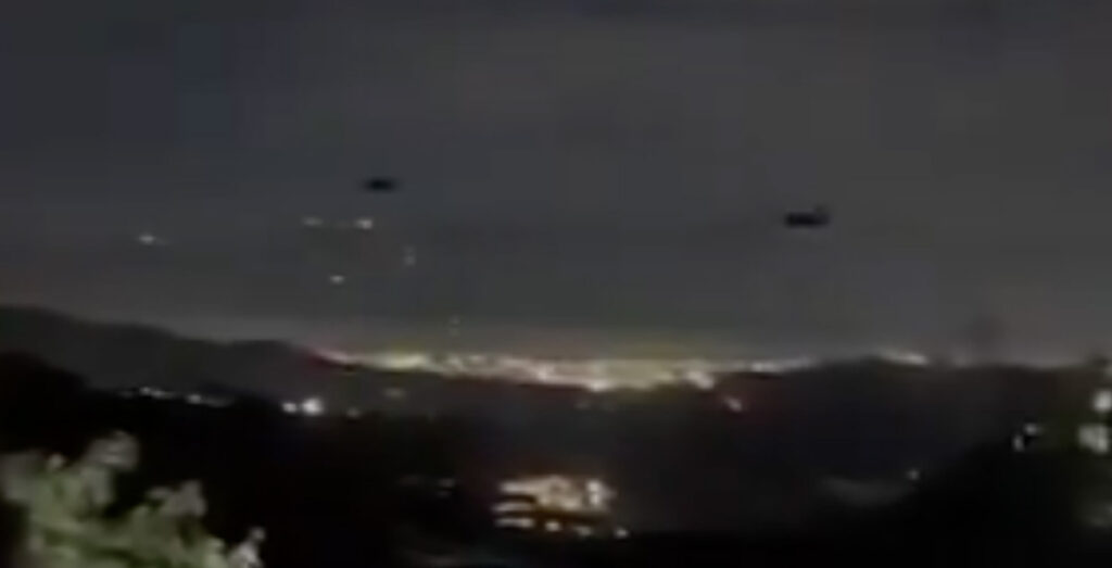 VIDEO: Venezuela taevas on USA sõjaväekopterid