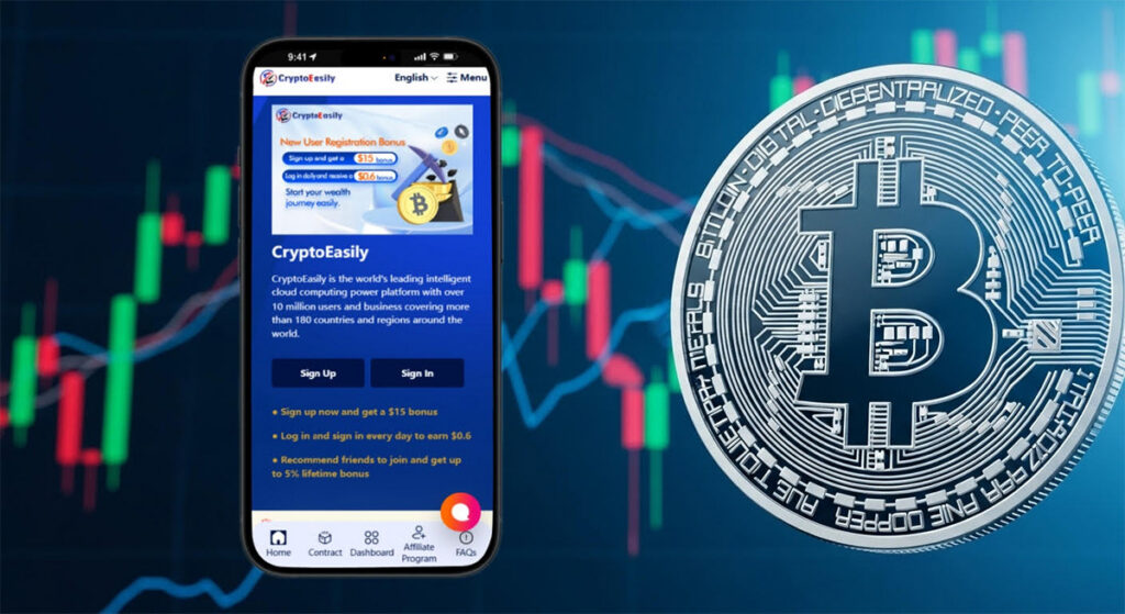 Teeni 7700 dollarit päevas – Eesti kasutajad teenivad iga päev passiivset sissetulekut CryptoEasy pilvekaevandamise kaudu