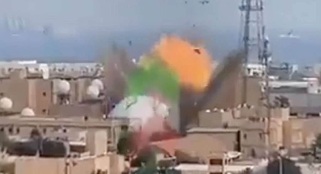 VIDEO: Iraan alustas droonirünnakut, USA baasis plahvatused