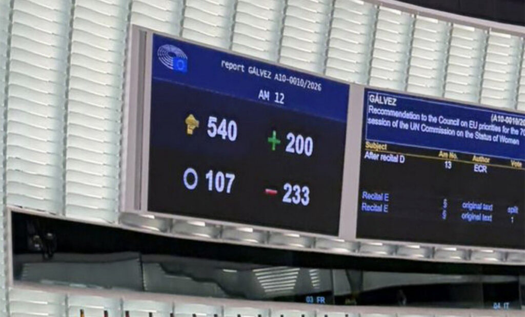 Euroopa Parlament otsustas, et bioloogilised mehed saavad rasestuda