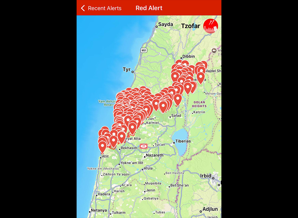 Iraan korraldab vasturünnaku: Iisraelis anti õhuhäire