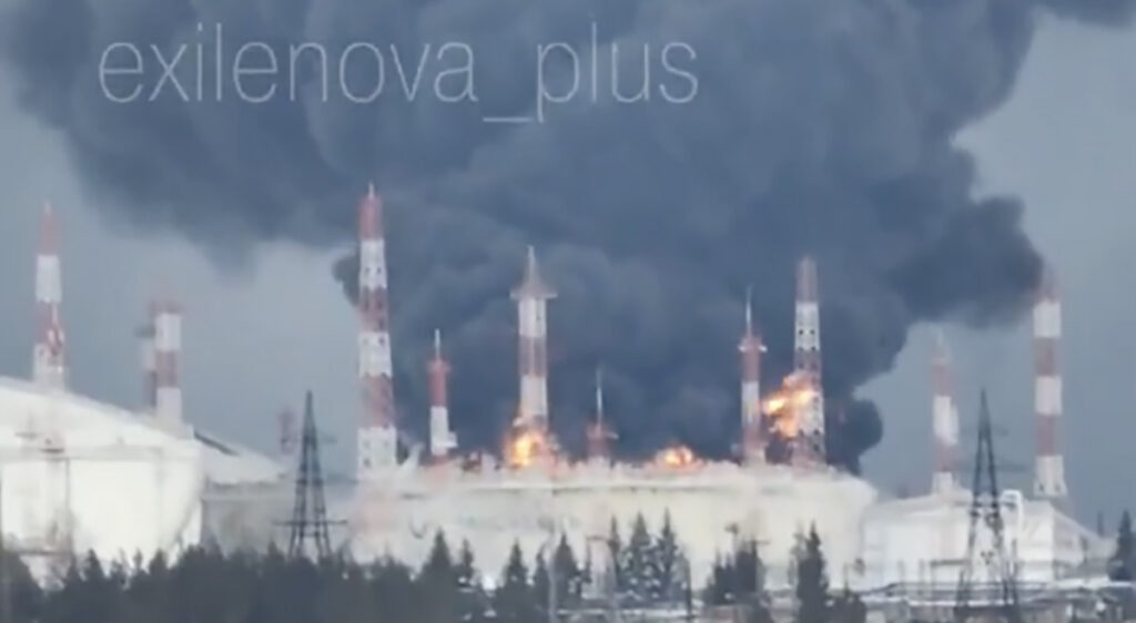 VIDEO: Ukraina ründas Venemaa olulist naftatehast