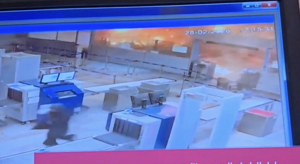 VIDEO: Kuveidis sai tabamuse rahvusvaheline lennujaam