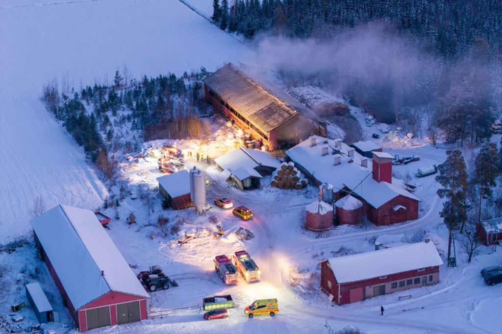 Soomes hukkus tulekahjus 180 veist