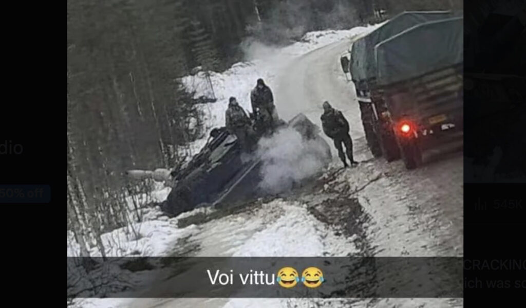 PILTUUDIS: Saksa tank vajus Soomes sügavale mutta