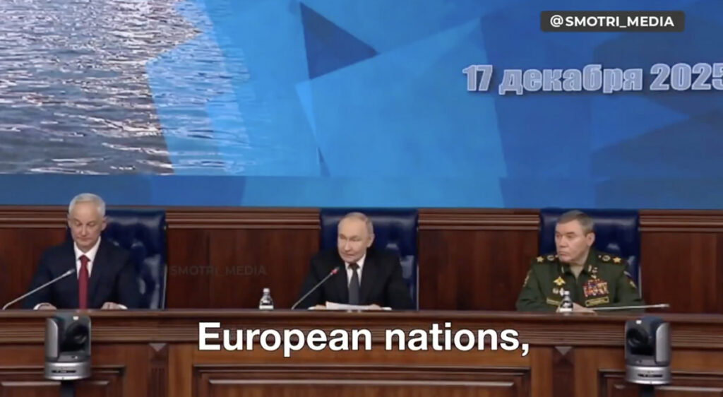 Putin rääkis, kuidas ta Euroopas pettus