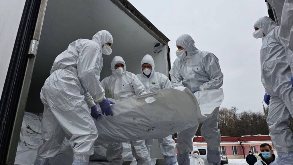 Ukraina ja Venemaa vahel oli surnukehade vahetus – 1000:41