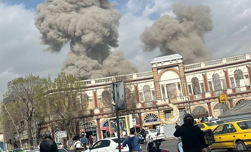 Rünnakud on üle Iraani