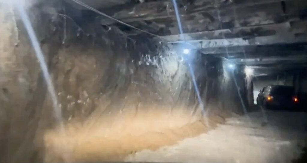 Jahmatav video Venemaa maa-alustest tunnelitest sõjapiirkonnas