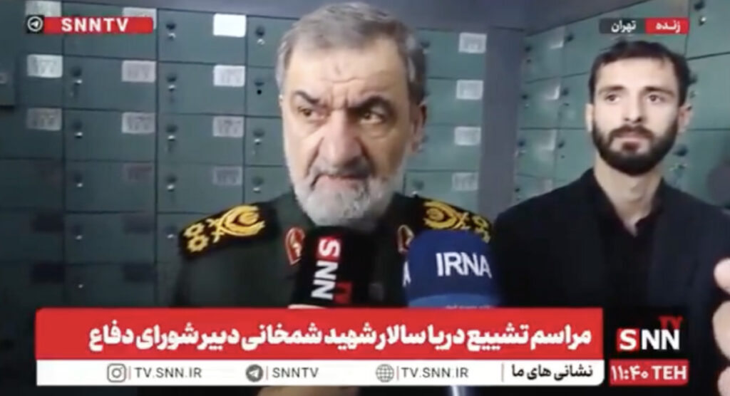 Iraani relvajõudude esindaja: sõrm on kogu aeg päästikul