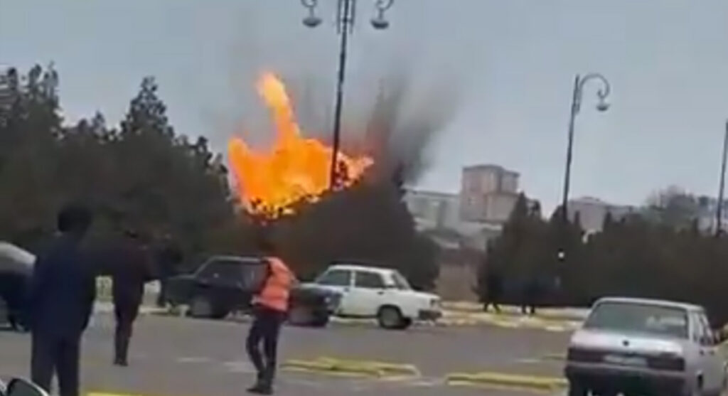 VIDEO: Iraani droon plahvatas Aserbaidžaanis