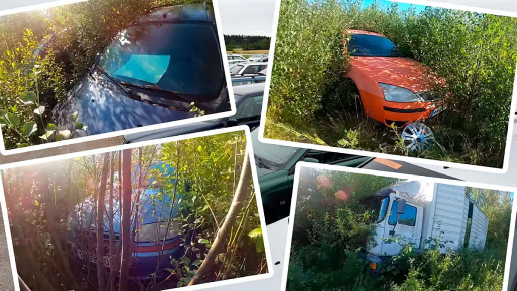 VIDEO: Soome autopood lõpetas tegevuse – müümata jäänud autod on võssa kasvanud