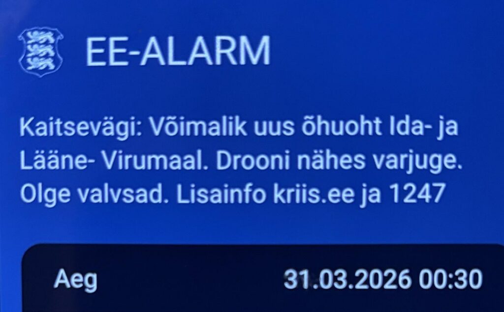 Üle Eesti teatati taas drooniohust, Helsingi-Tartu lennuk pöördus tagasi