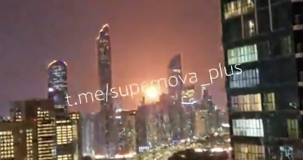 VIDEO: õhutõrje tõrjub rünnakuid Dubais
