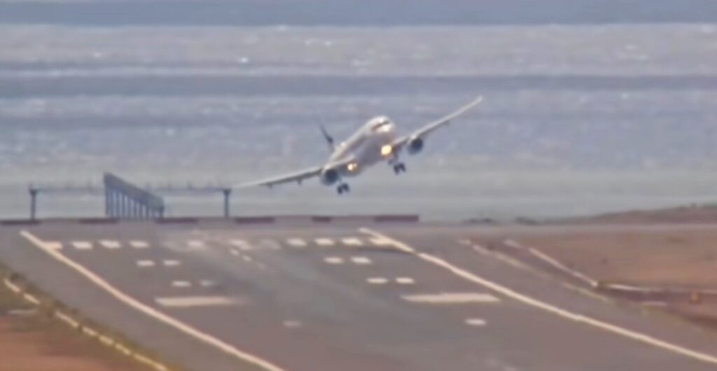 VIDEO: Finnairi lennuk tegi Kanaaridel karmi maandumise