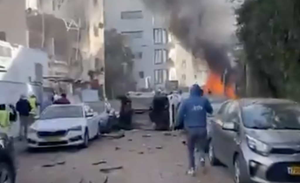 VIDEO: Iisraeli tabas raketirünnak