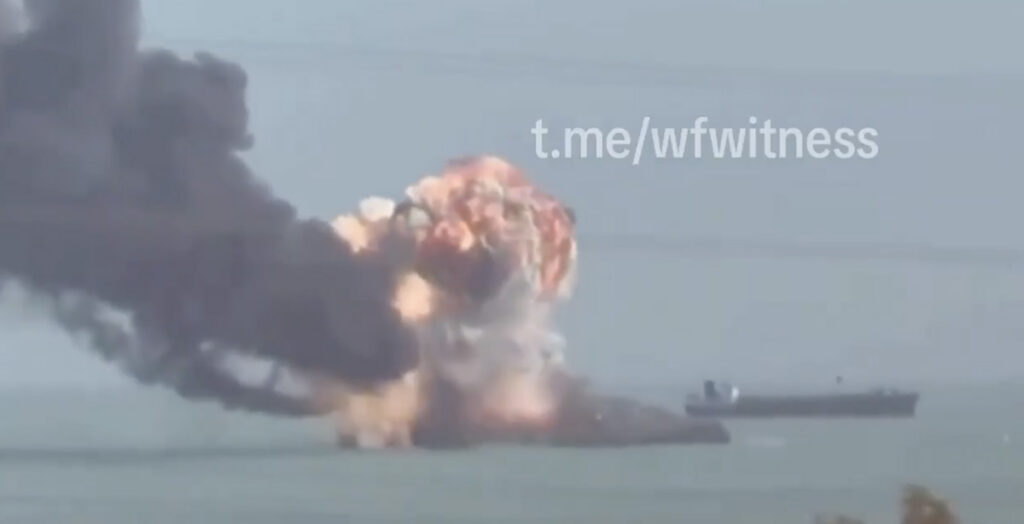 VIDEO: USA ründas kolme Iraani naftatankerit