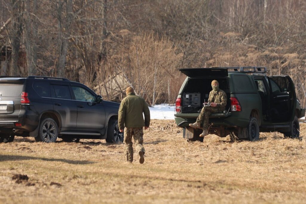 Lätti lendas Venemaalt droon ja plahvatas