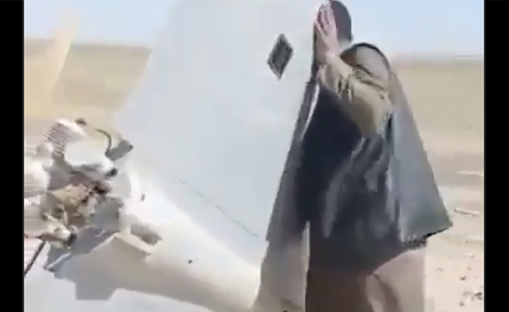 VIDEO: Iraagis kukkus alla USA droon, mis on Iraani Shahedi koopia