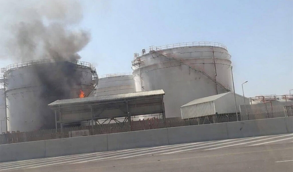 VIDEO: Iraan ründas sadama rajatisi Araabia Ühendemiraatides ja Omaanis