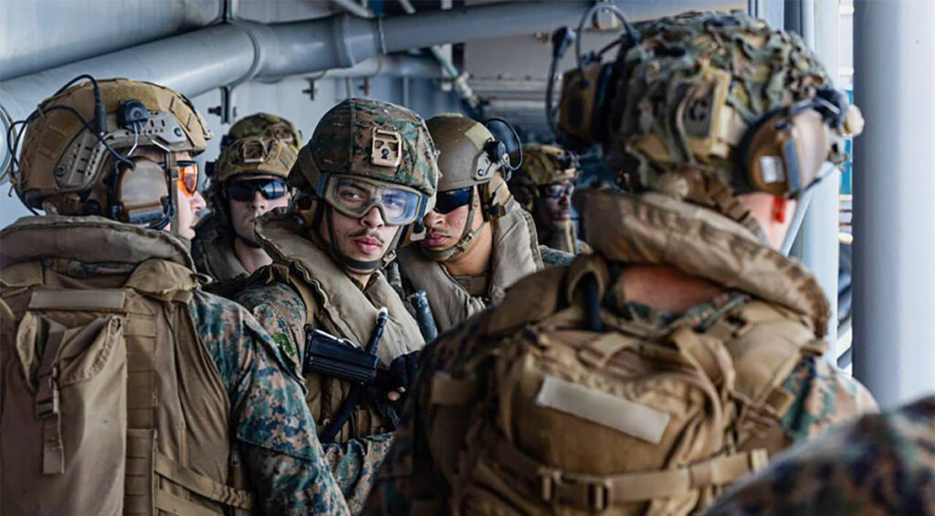 PILDID: USA dessantväelased jõudsid Lähis-Itta