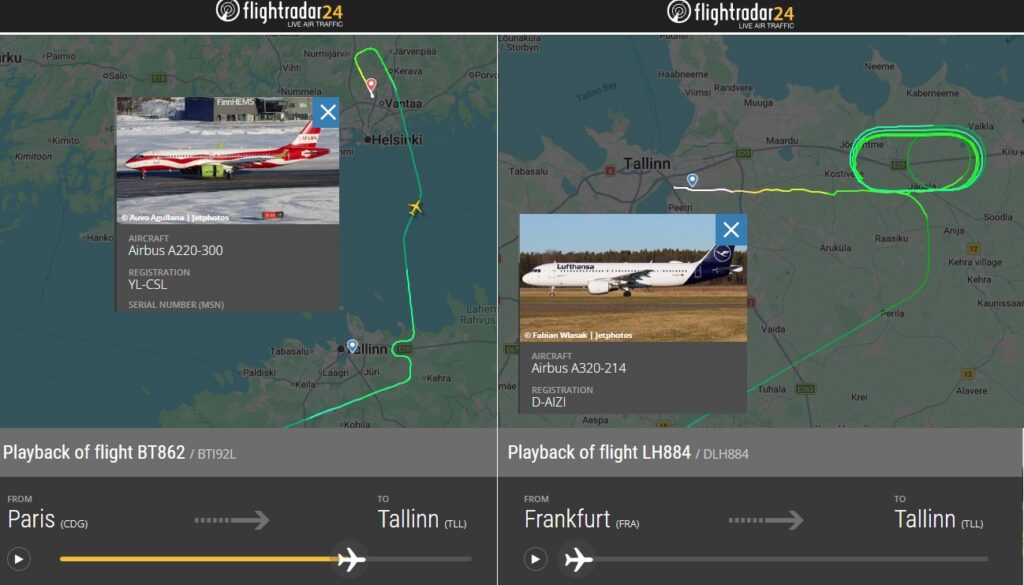 Tallinnas oli droonipaanika, lennud peatati