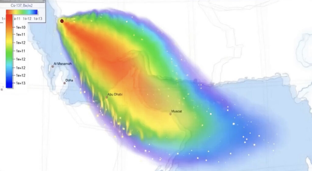 Radioaktiivne saaste hävitab Pärsia lahe riigid: USA ja Iisrael pommitavad Iraani tuumajaama