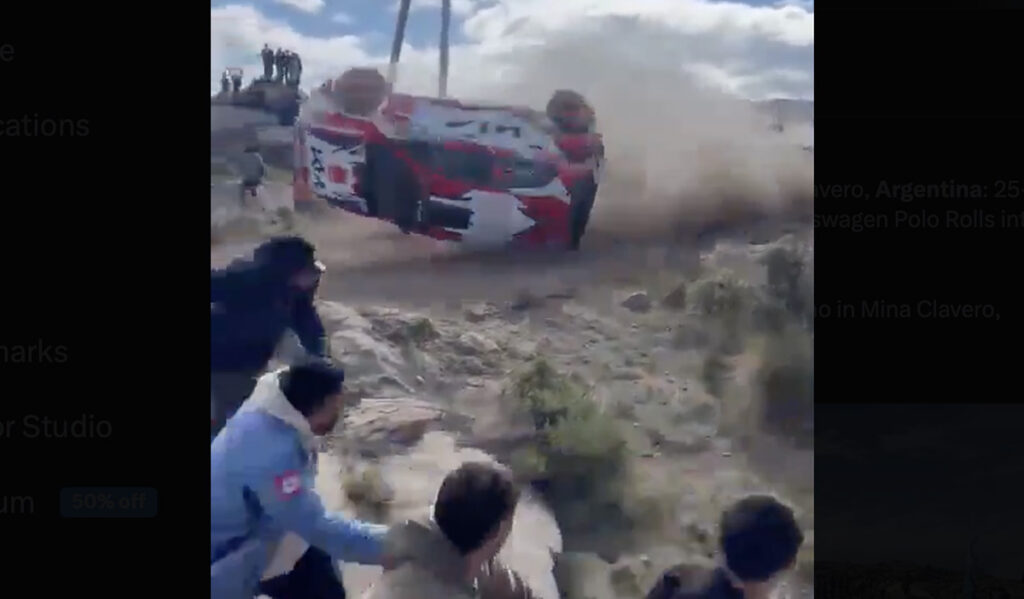 VIDEO: Argentina rallil lendas auto rahva hulka, üks inimene hukkus NB! Nõrganärvilistele mittesoovitav