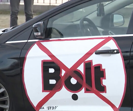 Sajad Bolti taksojuhid avaldasid Riias meelt