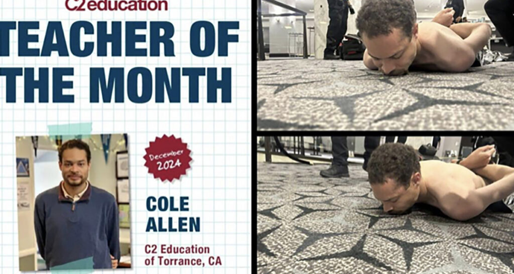 Trumpi õhtusöögi tulistaja oli California kooliõpetaja