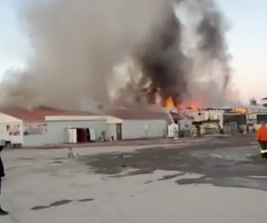 Soomes põles müstilisel kombel maha kauplusehoone