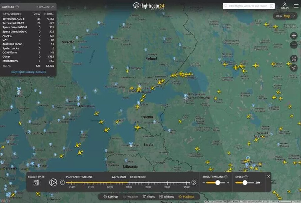 Soome õhuruumis oli midagi erakordset