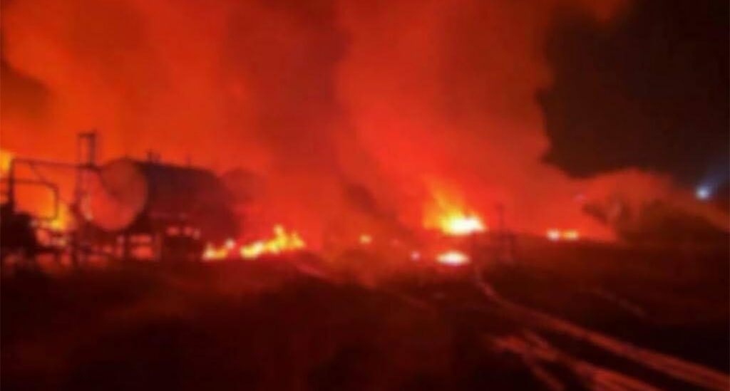 Venemaa ründas Ukraina gaasirajatisi