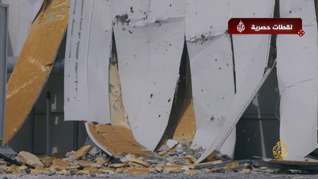 VIDEO: USA õhuväebaas Kataris on täielikult hävitatud, kaasa arvatud kallis radar