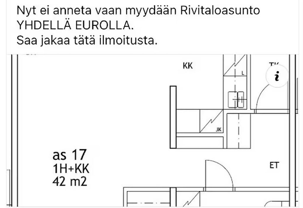 Soomes antakse nüüd kortereid päris tasuta ära või müüakse 1 euro eest