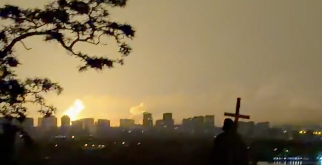 VIDEO: Kiiev sai ilmselt tabamuse Orešniku raketiga